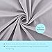 Fitted Playard Sheets - 2 Pack Mini Crib Sheet Set,Pack n Play Mattress Cover, Stretchy Ultra Soft,Teal/Grey