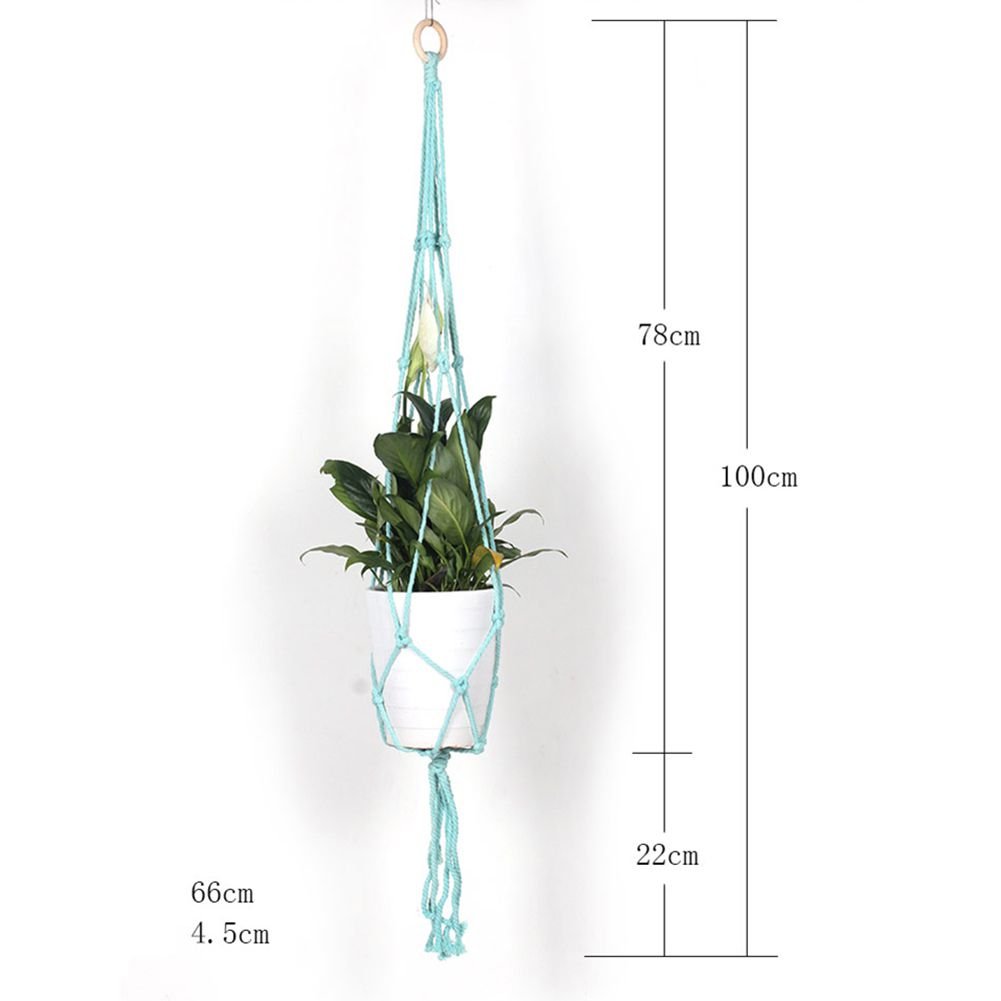 Etophigh Bohemia Plant Hanger Hand Hanging Flower Pot Bracket