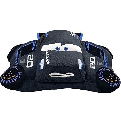 Pillow Pets Disney Pixar Cars 3, Jackson Storm, 16" Stuffed Plush Toy