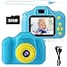 Kids Camera, AIMASON Digital Video Camera Gift for Age 3 4 5 6 7 8 9 10 Year Old Boys, Mini Rechargeable and Shockproof Camera Creative DIY Camcorder for Little Boy with 32GB SD Card (Blue)