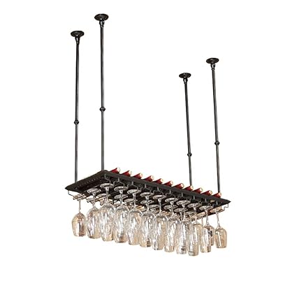Stemware Racks Organizer Hanging Wine Glass Holder Adjustable