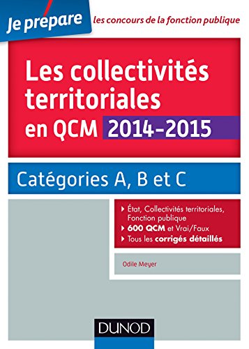 Les  collectivités territoriales en QCM