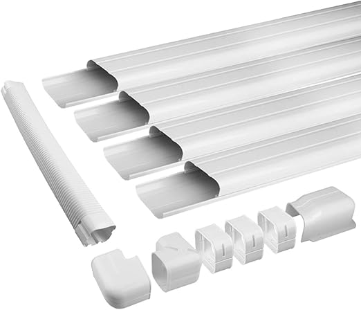 Amazon Com Air Jade Ac Line Set Cover Kit Decorative Pvc Tubing