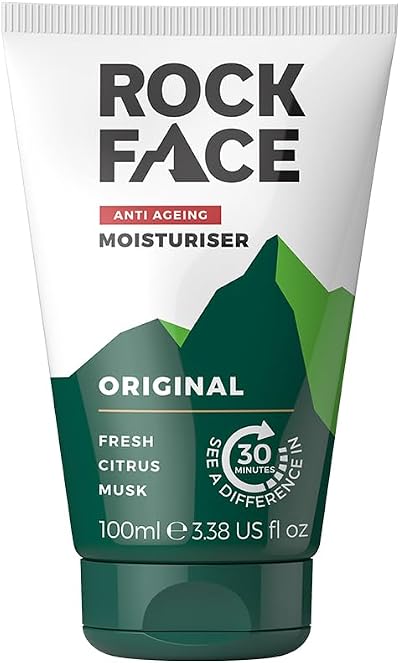 Rock Face Anti-ageing Daily Moisturiser 100ml Men Face Cream