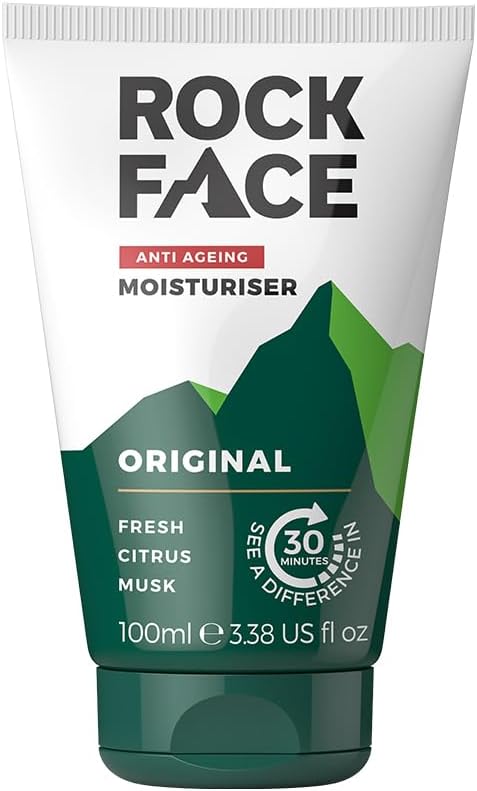 Rock Face Anti-ageing Daily Moisturiser 100ml Men Face Cream