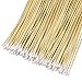 Cotton Tip, (Pack of 4/Total 400 pcs ) Swabs long, Cotton Swabs With Wooden Handles, CLEANING single-tipped Cosmetic Tool makeup removal wound care Cotton Buds