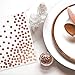 Rose Gold Plastic Cups - 10 oz - 50 Pack - with Matching Napkins - 6.5” - 50 Pack - Weddings, Birthday, Baby & Bridal Shower, Bachelorette Party