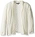 My Michelle Girls' Crochet Cardigan Sweater