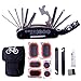 DAWAY Bike Repair Tool Kits - 16 in 1 Multifunction Bicycle Mechanic Fix Tools Set Bag with Tire Patch Levers, Practical Gift