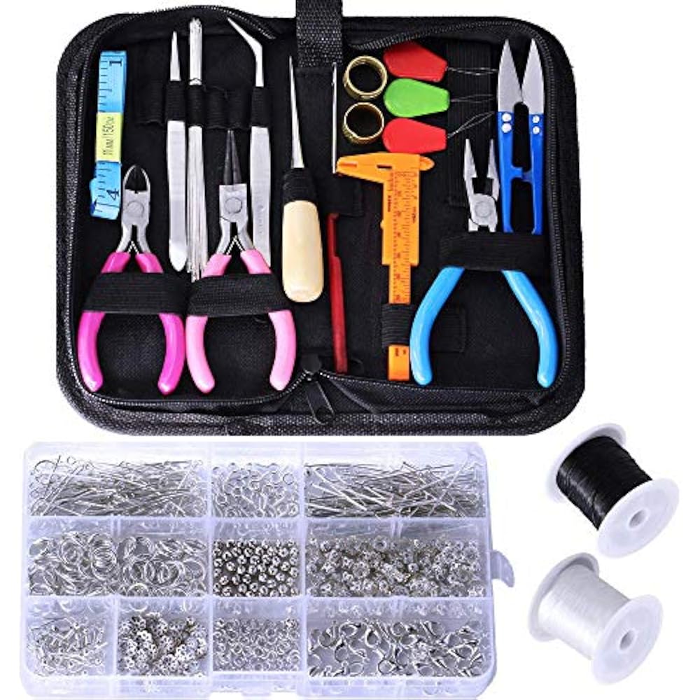 Supla Jewelry Making Supplies Kit With Tools Findings