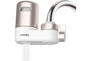 ANGEL CF30 Sink Faucet Water Filter, 98% Chlorine, Lead and Rust Removal, Soften Hard Water, SGS Tested, Faucet Water Filter,