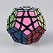 2015 New Yj Yuhu Megaminx Magic Cube Speed Cube Yongjun Cube Black