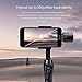 Zhiyun Smooth Q w/ Plate, 3-Axis Handheld Gimbal Stabilizer for Smartphone & Gopro Hero 6 / 5 / 4 / 3 & Xiaomi Yi action camera Wireless Control Vertical Shooting Panorama Mode (Zhiyun Smooth-Q Black)