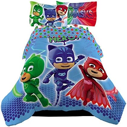 Pj Masks 4 Piece Twin Size Bedding Set Includes 3pc Twin Sheet Set And Twin F Comforter Buy Online At Best Price In Uae Amazon Ae