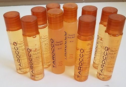Lot Of 10 Tarocco Baronessa CALI Cleansing Body Wash Travel Size 30ml Sicilian Red Orange