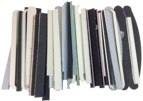 Craft Sanding Scraps, 5 Oz Bag, Mixed Grit, Various Shapes & Sizes,