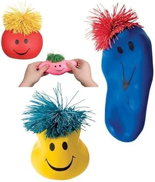 moody face stress ball