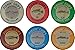 Fishin' Chips - Freshwater - Premium Quality Poker Chips and Playing Card Set
