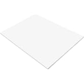 Prang (Formerly SunWorks) Construction Paper, Bright White, 18" x 24", 50 Sheets