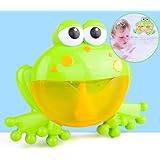 bubble making frog