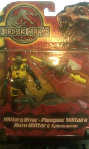 Jurassic Park III Military Diver & Spinosaurus