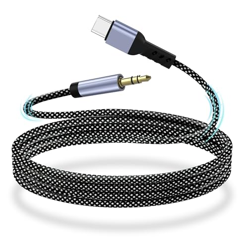 YISH Câble USB C vers 3.5mm Jack 1M：USB C vers Auxiliaire... en promo sur Amazon