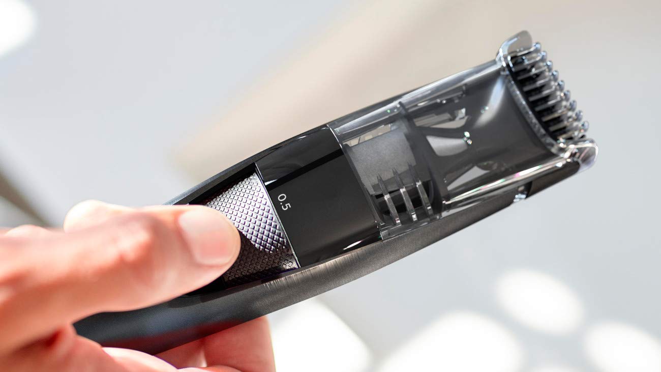philips vacuum beard trimmer bt7501