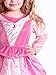 Little Adventures Sleeping Beauty Princess Dress Up Costume (Large Age 5-7) - Machine Washable Child Pretend Play and Party Dress with No Glitter