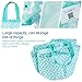 TINKSKY Shower Tote Caddy Quick Dry Organizer for Bathroom College Dorms Gym Swimming and More, Blue
