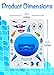 24 Make A Big Sea Life Sticker Sheets - Orca Killer Whale, Humpback, Dolphin & Great White Shark Stickers - Great Addition to Mermaid Birthday Party Favors - Fun Activity That Encourages Creativity