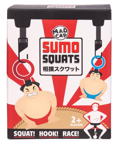 Sumo Squats! The Original Sumo Squat, Hook & Race Party Game. Family Fun Games. Compete With Friends. Funny Novelty Games. Great Hen Party Games.