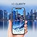 FlexGear iPhone X XS Glass Screen Protector [Coverage Plus] Premium Clear, Tempered, Designed for iPhone X/XS (4-Pack)
