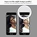 Selfie Ring Light ,3-Level Brightness Mini Selfie LED Camera Light Clip On Phones Fill Light for iPhone,iPad,Sumsung Galaxy,Sony, Motorola,and All the Smart Phones