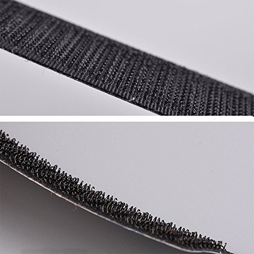 Pinfox 2 Pack Universal Self Adhesive Backed Hook Tape Kit for Magnetic Screen Door with Full Frame Velcro 18ft Fastener Replacement - Thumbnail 2