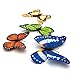 4 pc RAM-PRO Beautiful Large Colorful & Realistic 3-D Design Assorted Butterflies For Refregirator Cabinets Windows Girls Room Garden Locker Decoration…