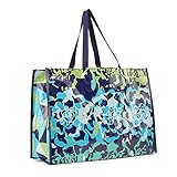 Vera Bradley Market Tote in Katalina Blues 12492-295