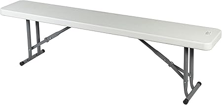 Amazon Com 3 Foot Plastic Folding Bench Lightweight Portable