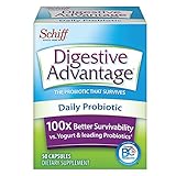 Digestive Advantage Daily Probiotic Dietary Supplement Capsules, 50 Count