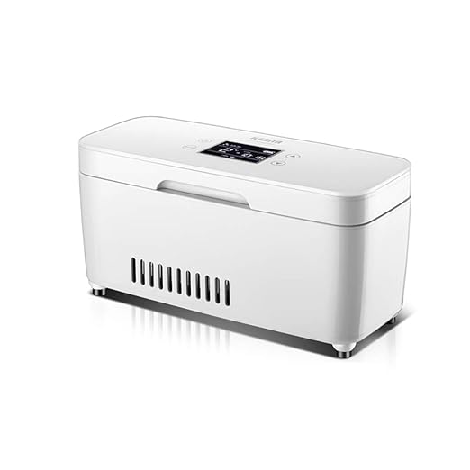 JF Mini nevera Caja refrigerada de insulina Portátil para ...