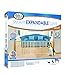 Four Paws Vertical Wood Slat Dog Gate, 51-93
