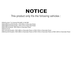 SIM Front Rear Semi-Metallic Brake Pads Kit