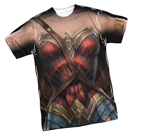 Costume -- Wonder Woman Movie Front/Back Print Sports Fabric T-Shirt