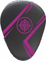 Sparta Focus Pads Boxing Mitts Curved Hook Jab Target Hand Pads Purple view 2