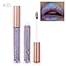 TOPBeauty Fashion Women Glitter Lip Makeup Waterproof Lip Gloss Nude Glitter Shimmer Focallure Lipstick Lip Kit #35