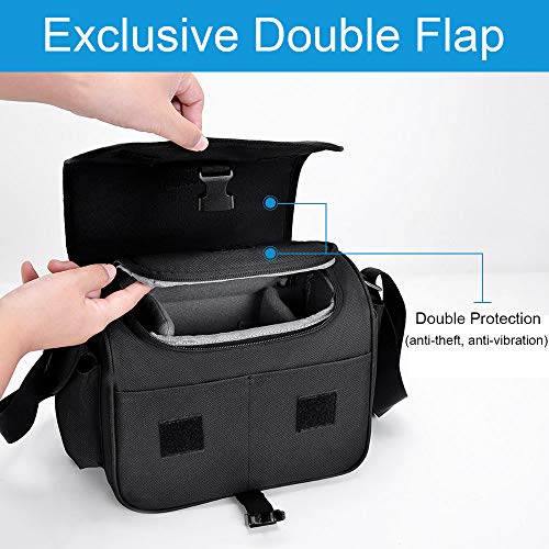 CADeN Camera Bag Case Shoulder Crossbody Bag Compatible for Nikon