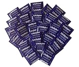 Lifestyles Extra Strength Lubricated Latex Condoms with Silver Pocket/Travel Case-24 Count