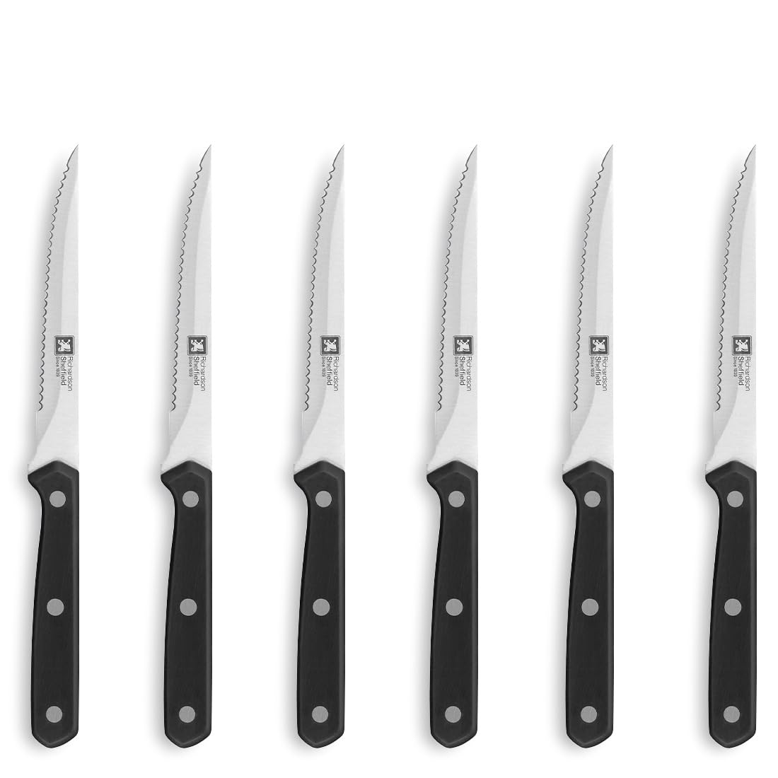 Richardson Sheffield Cucina Steak Knives, Set of 6, Silver โ image 1
