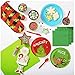 Grinch Christmas Naughty & Nice Party Supply Set - Disposable Paper Desert Plates - Serves 16