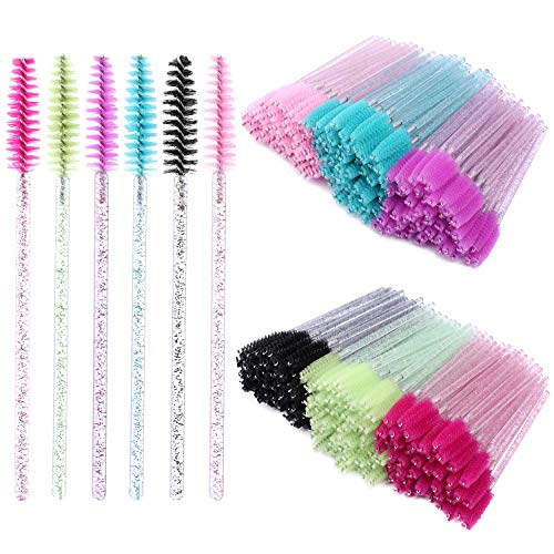 300 Disposable Mascara Wands Eyelash Brush Spoolies