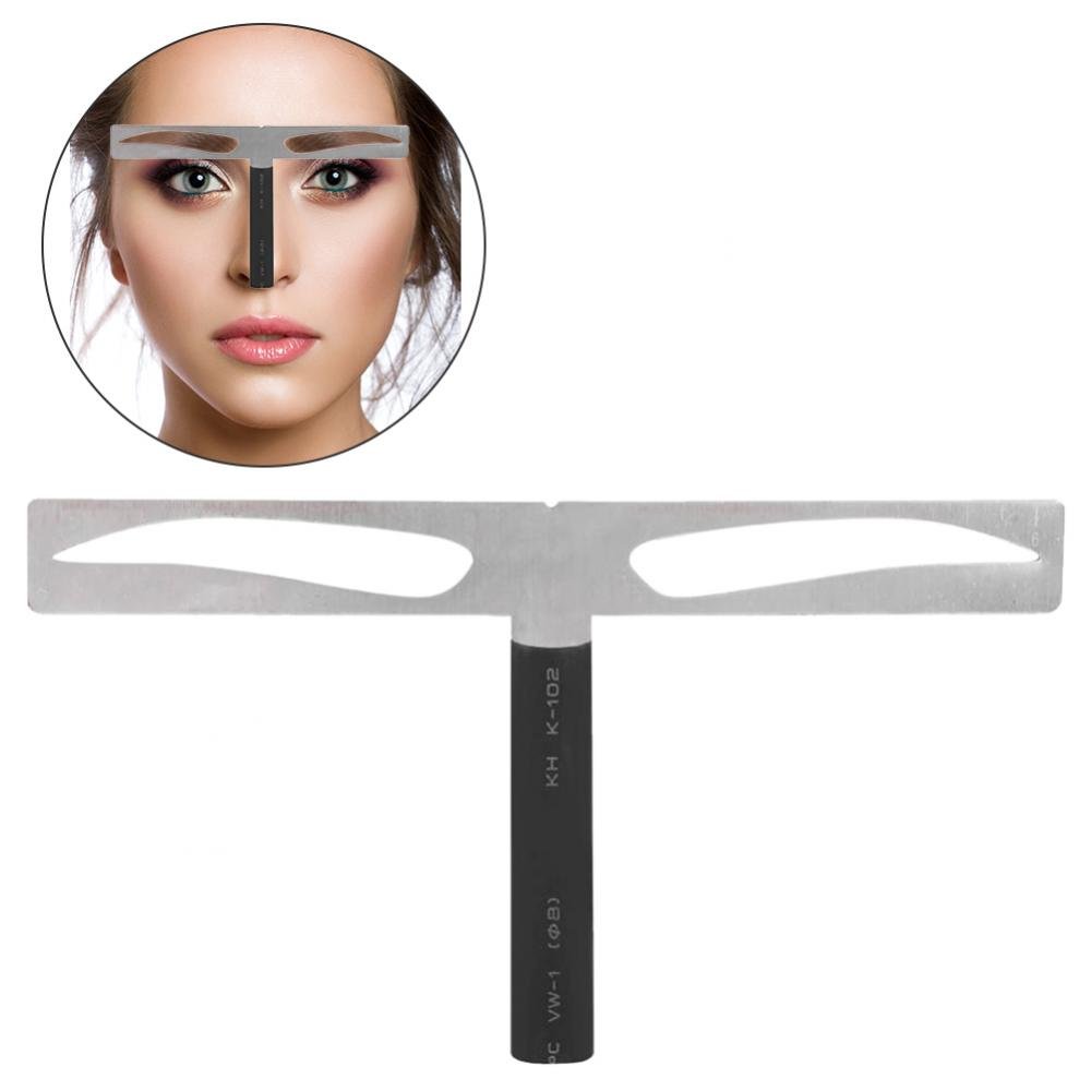 Eyebrow Ruler, Permanent Eyebrow Ruler Eyebrow Measure Balance Extension Ruler Eyebrow Shape Designer(2 Types)(Synophridia Eyebrow)